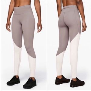 Lululemon Speed Wunder Pant Half Moon/Light Chrome